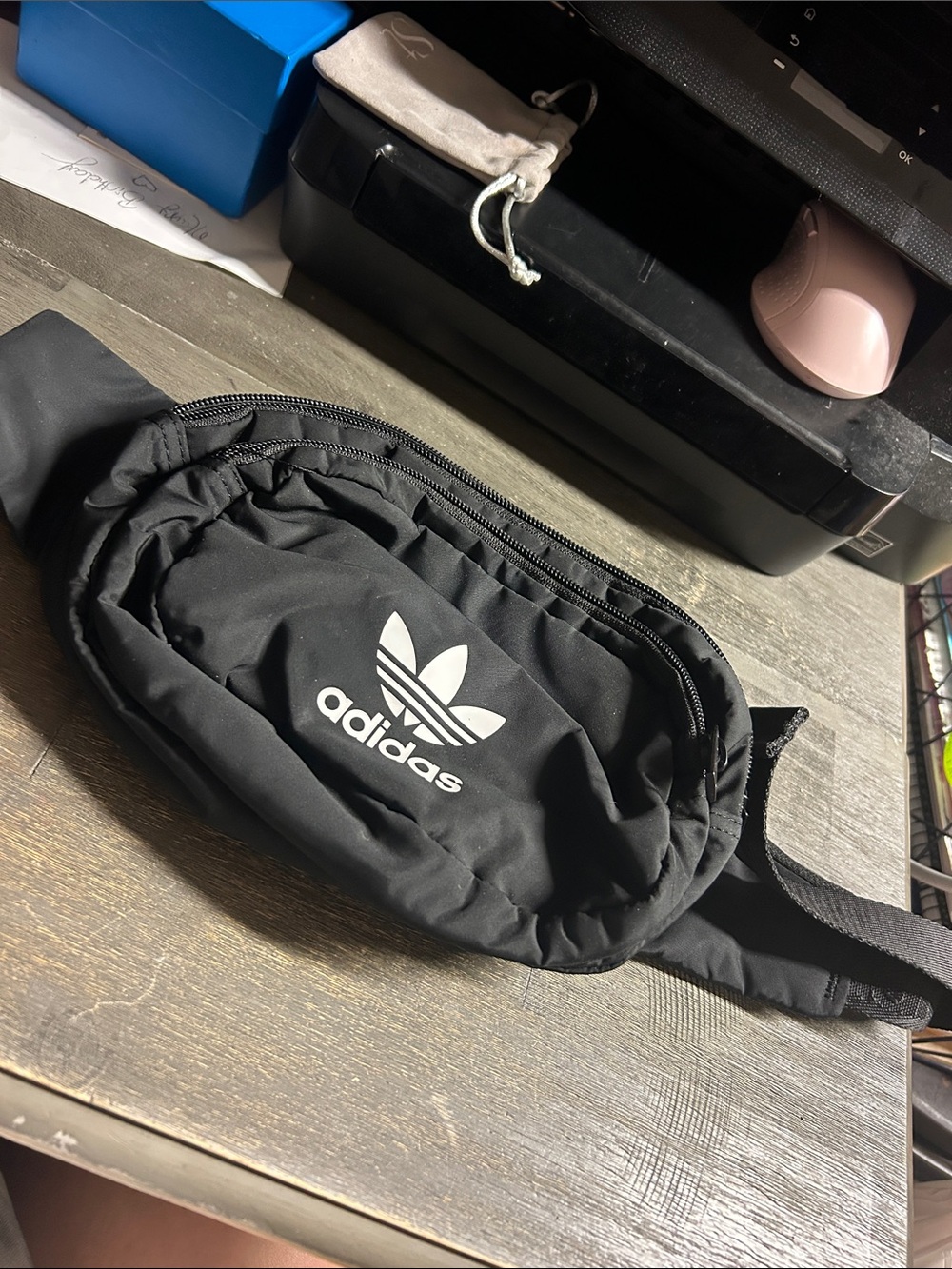 adidas Originals Black Trefoil Waist Bag